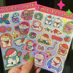 Christmas Cute Puppy  Series Stickers