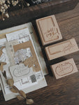 Handwritten English Wood Stamps