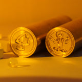 Natural Galaxy Double-headed Sealing Wax Stamps