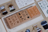 Hand-painted Coffee Series Stamp