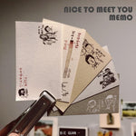 Nice To Meet You Special Paper Note