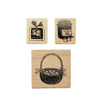 Sweet Strawberry Series Wooden Stamps