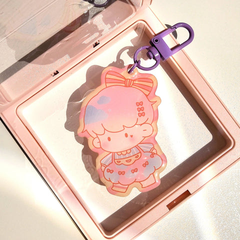 PEAPOO Cloud Baby Double-sided Keychain