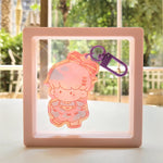 PEAPOO Cloud Baby Double-sided Keychain