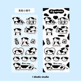 Kawaii Cartoon Animals Glitter Stickers